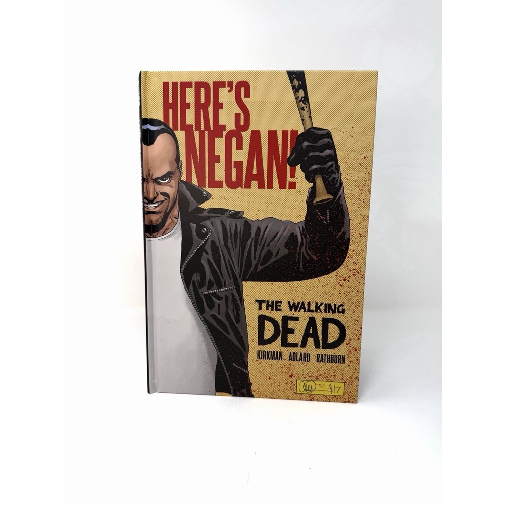 The Walking Dead Heres Negan Hardcover Graphic Novel Kirkman Image Comics Negan